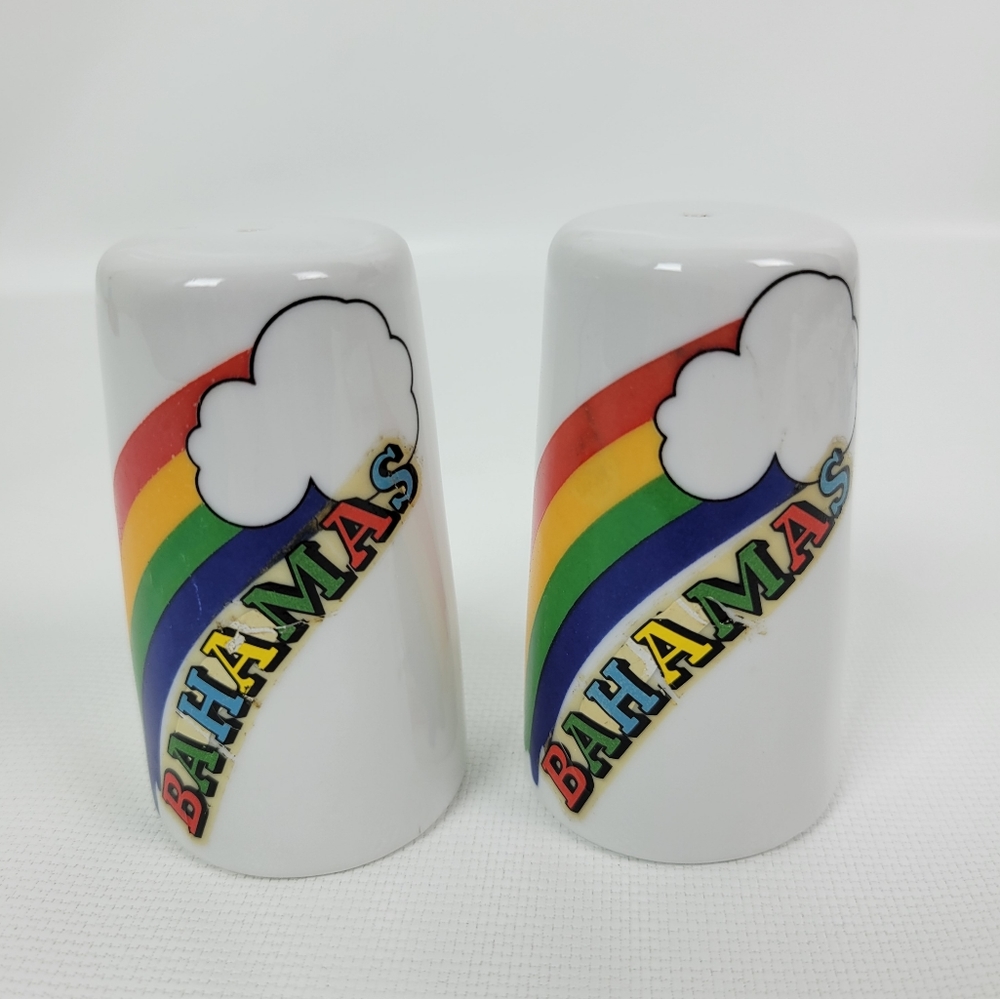 Vintage Bahamas Salt and Pepper Shakers